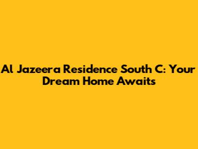 Al Jazeera Residence South C: Your Dream Home Awaits