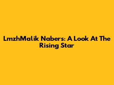 LmzhMalik Nabers: A Look At The Rising Star