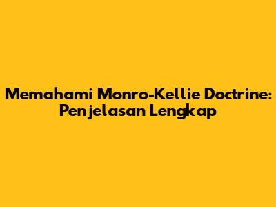 Memahami Monro-Kellie Doctrine: Penjelasan Lengkap