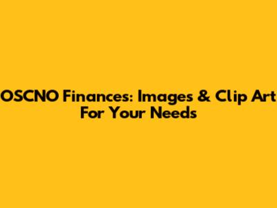 OSCNO Finances: Images & Clip Art For Your Needs