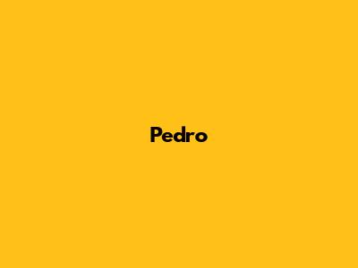 Pedro 