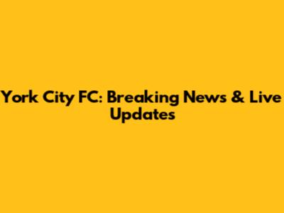 York City FC: Breaking News & Live Updates